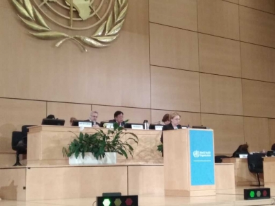 В Женеве открылась 72-я ежегодная сессия Всемирной ассамблеи здравоохранения
