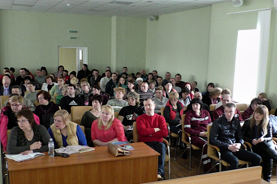 На базе ГУ «Луганский республиканский Центр экстренной медицинской помощи и медицины катастроф»  прошла научно-практическая конференция