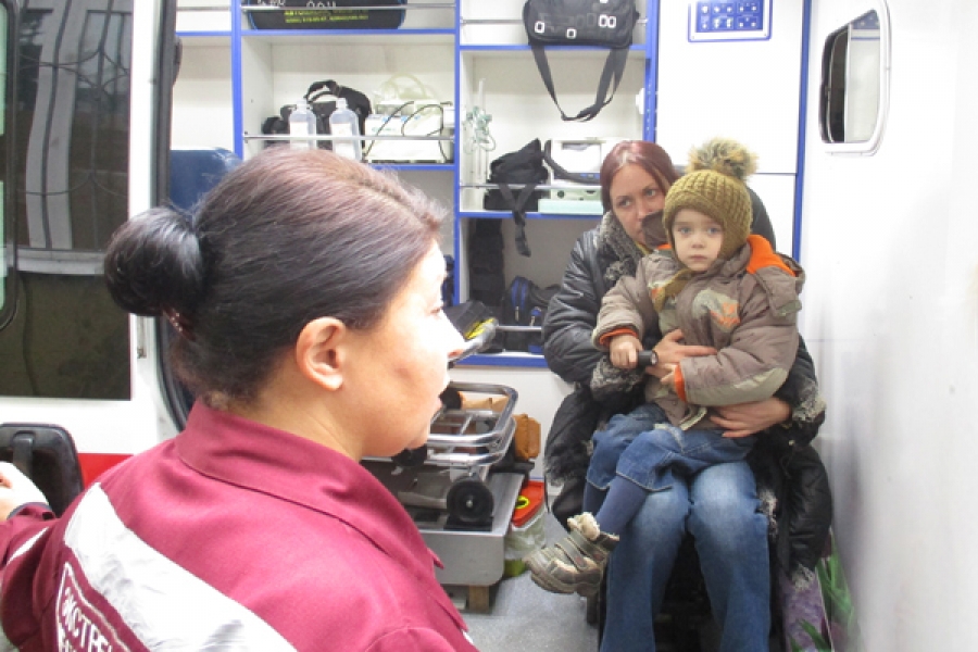 20 октября прошла эвакуация детей на лечение в Российскую Федерацию