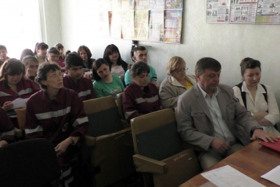 В Краснодоне скорая помощь продемонстрировала работу в очаге особо опасной инфекции